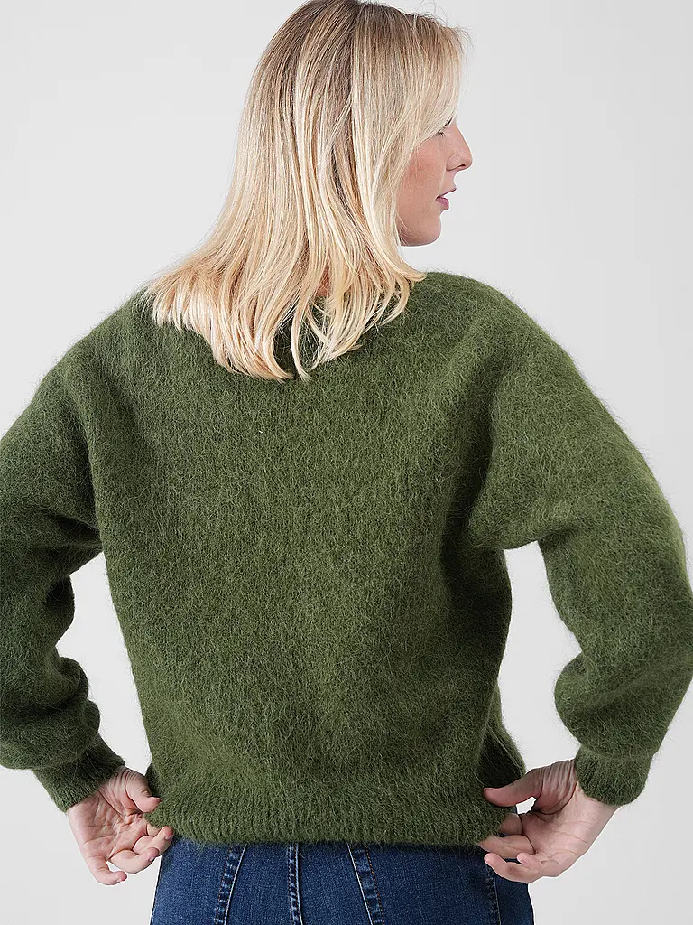 AMERICAN DREAMS | Pullover MILANA | dunkelgrün