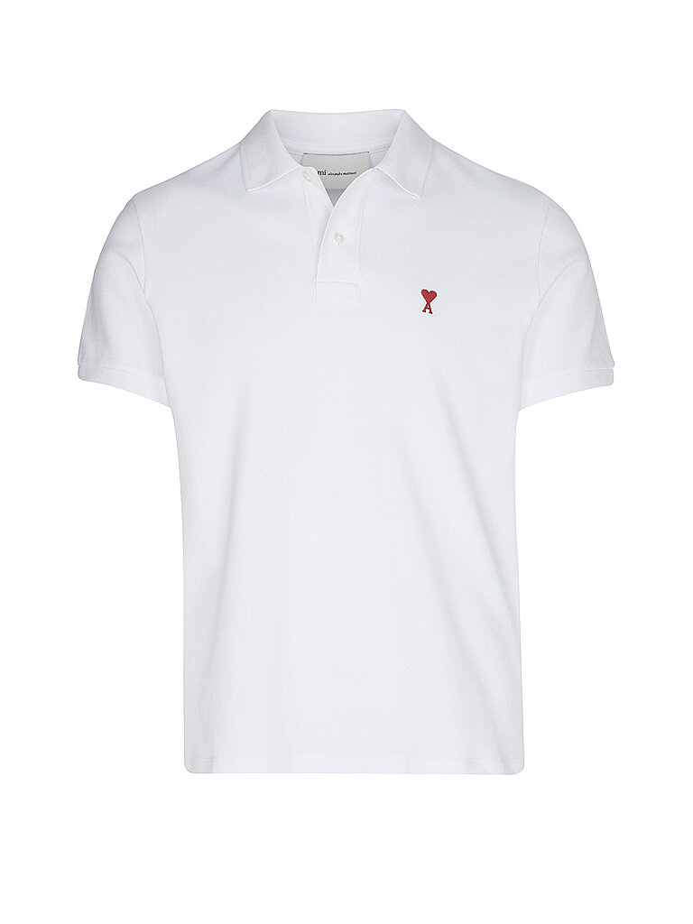 Poloshirt weiss L herren