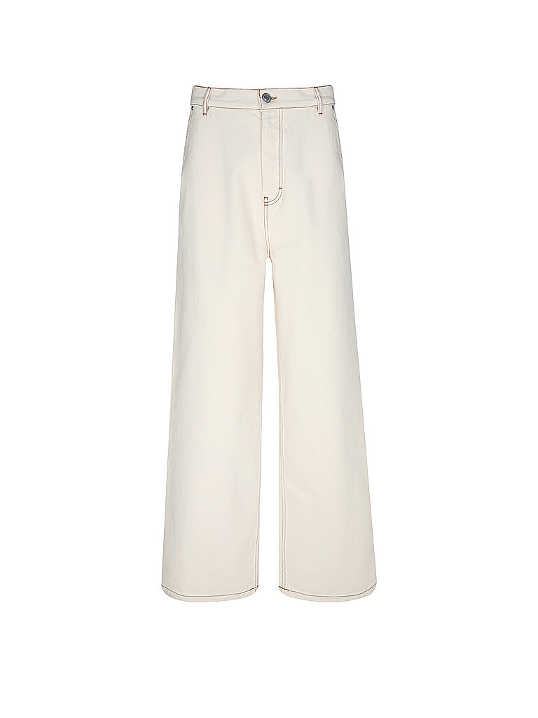 Jeans Straight Fit creme 31 herren