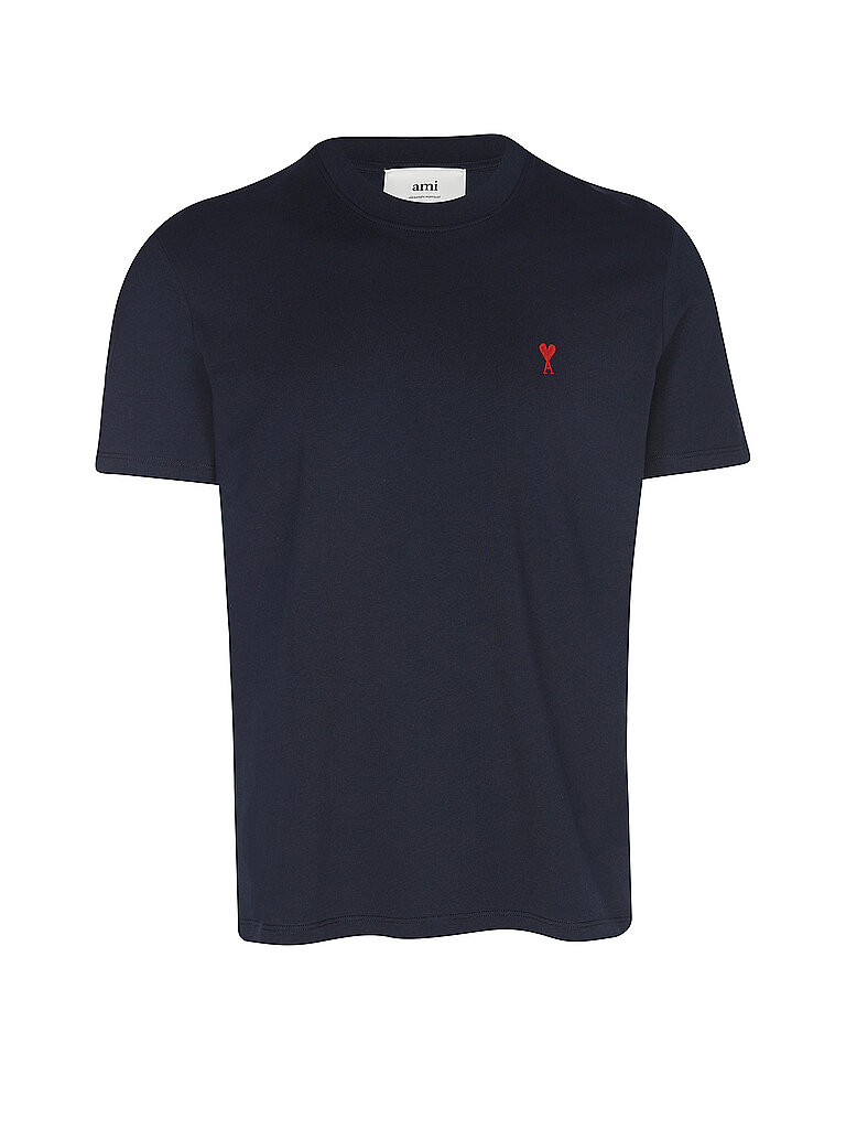 AMI PARIS T-Shirt CLASSIC blau | S