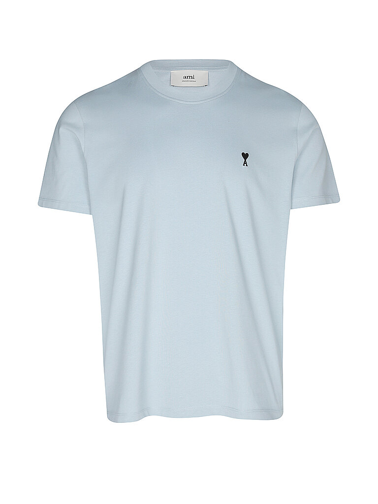 AMI PARIS T-Shirt  hellblau | S