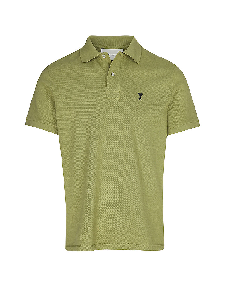 AMI PARIS Poloshirt  grün | XXL