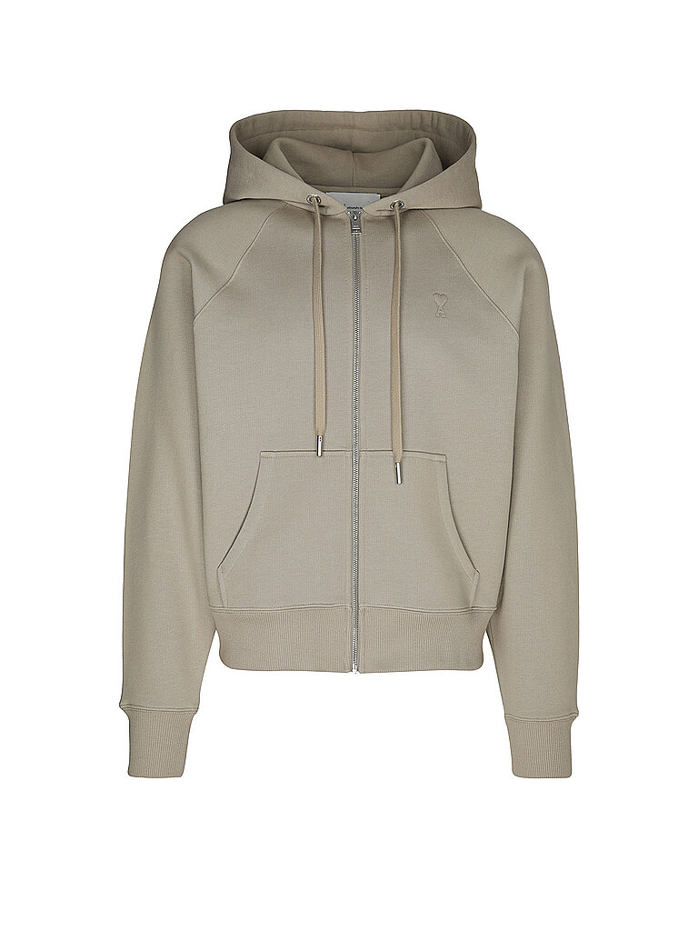 Sweatjacke beige M herren