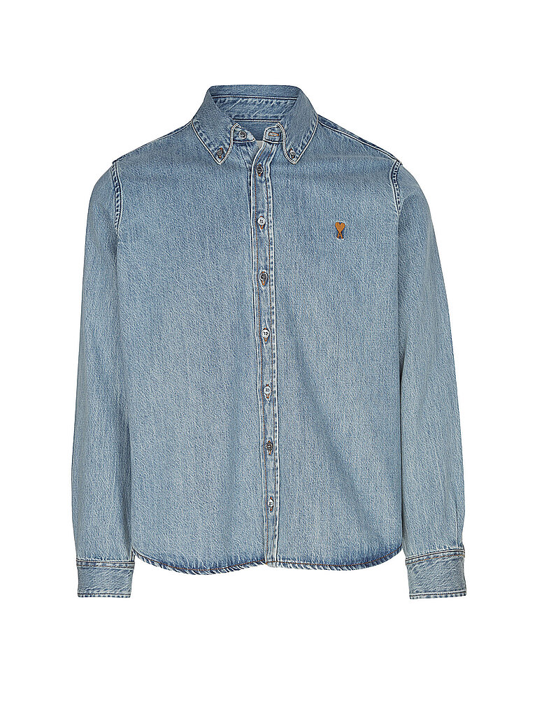 AMI PARIS Jeanshemd  blau | M