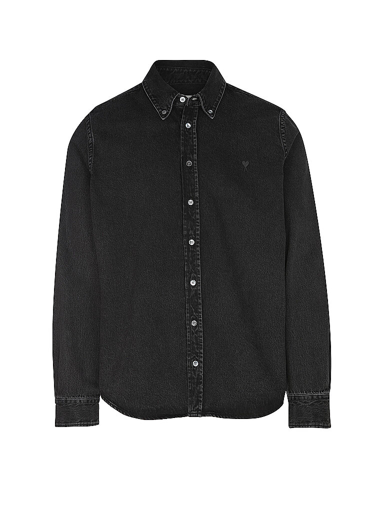 AMI PARIS Jeanshemd  grau | L