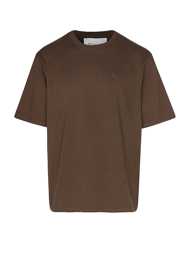 AMI PARIS T-Shirt  braun | S