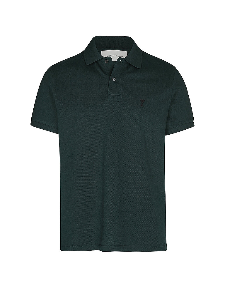 AMI PARIS Poloshirt  dunkelgrün | S