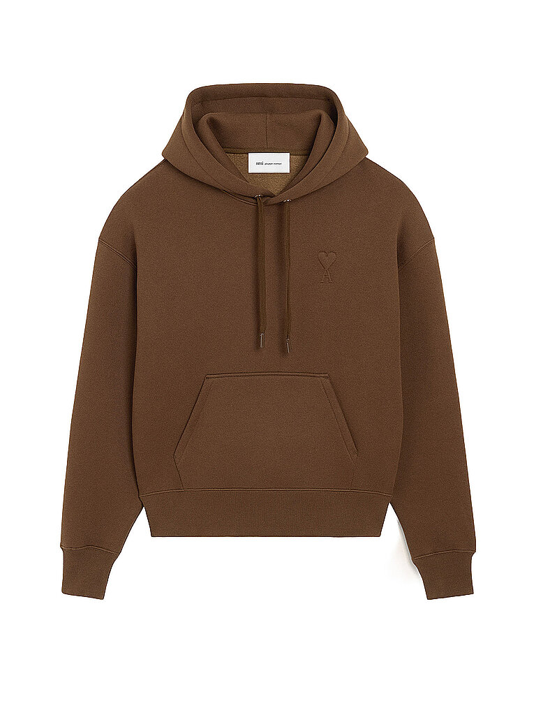 AMI PARIS Kapuzensweater - Hoodie braun | S