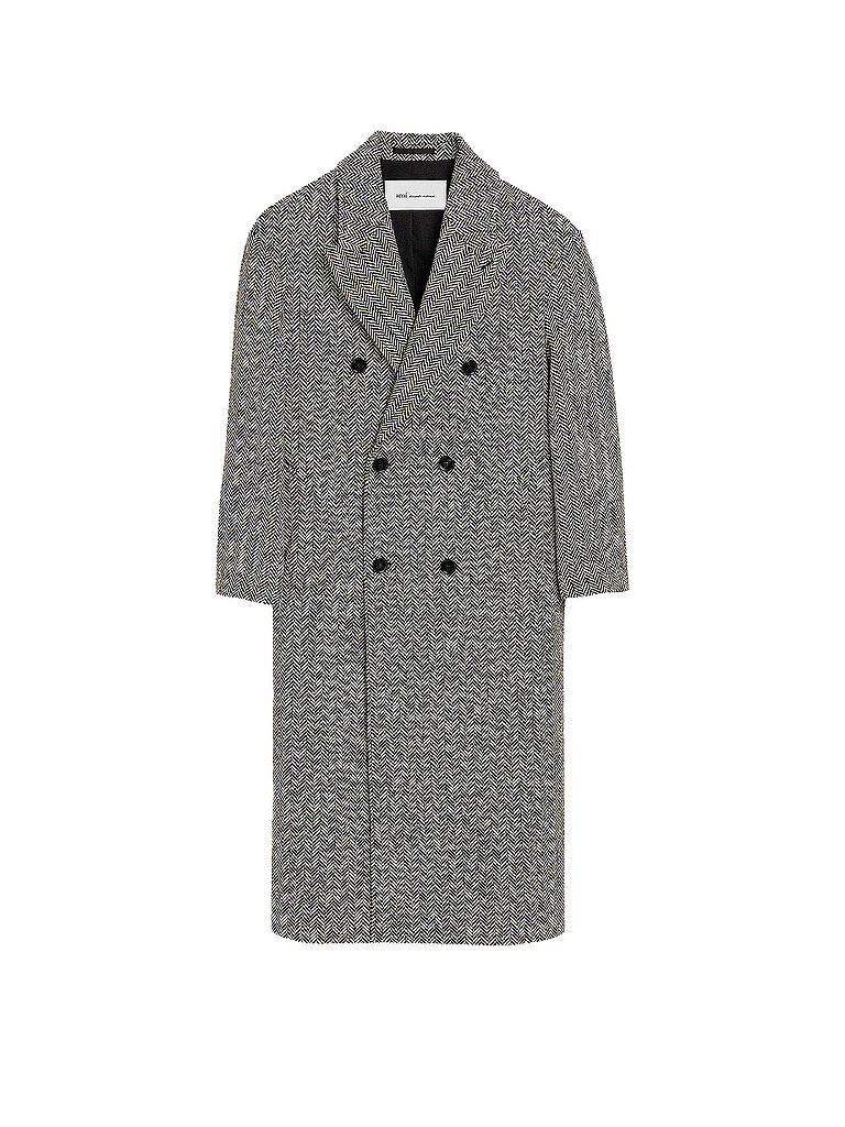 AMI PARIS Wollmantel  hellgrau | 46