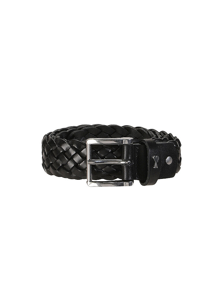 AMI PARIS Ledergürtel schwarz | 85