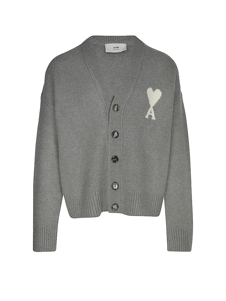 AMI PARIS | Cardigan | Hellgrau
