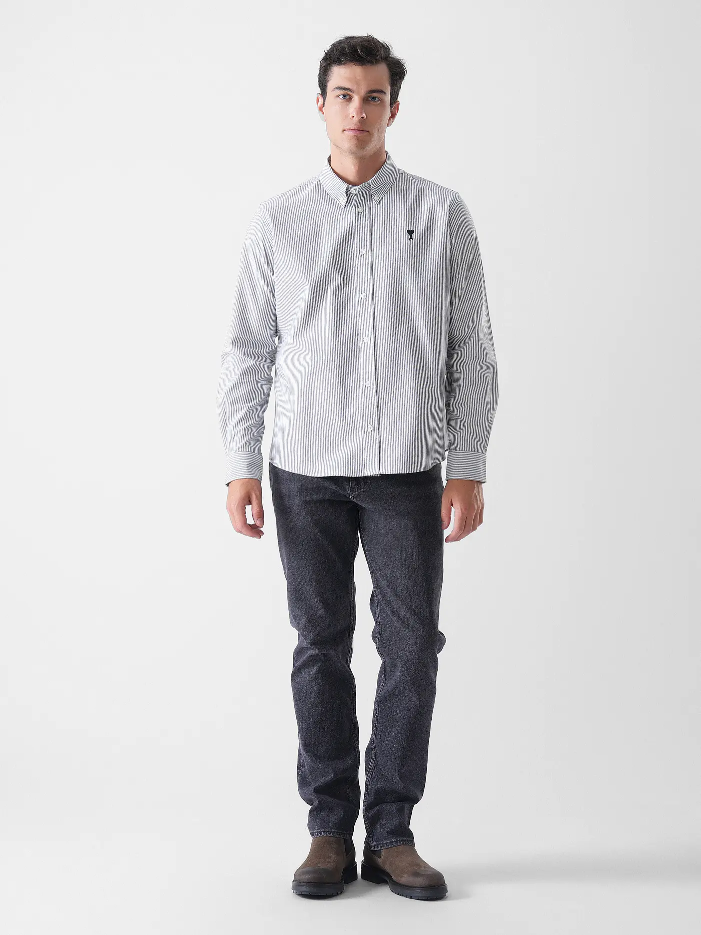 AMI PARIS | Hemd Regular Fit  | weiss