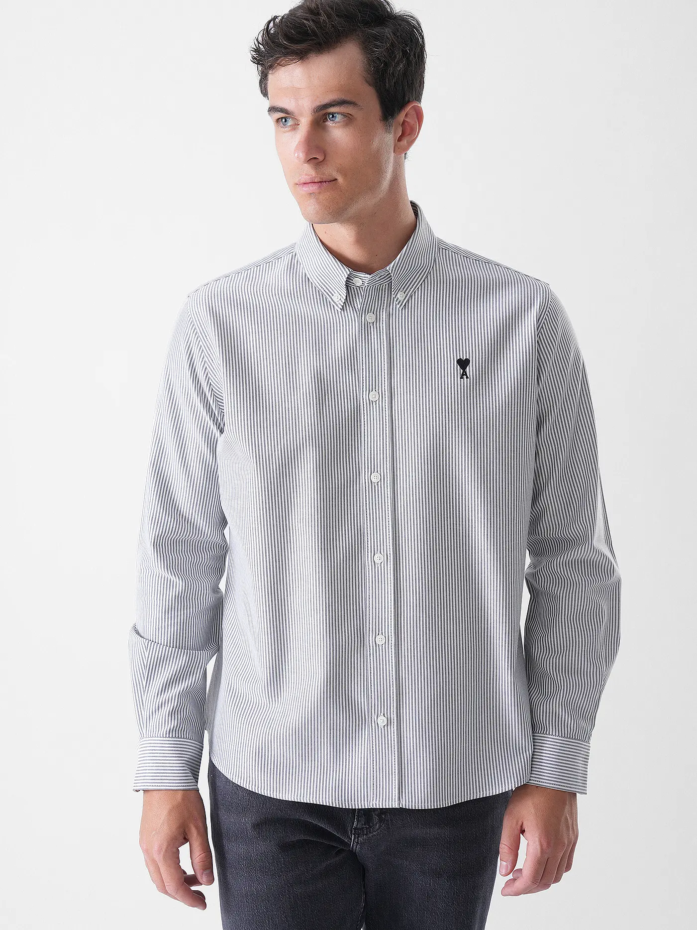 AMI PARIS | Hemd Regular Fit  | weiss