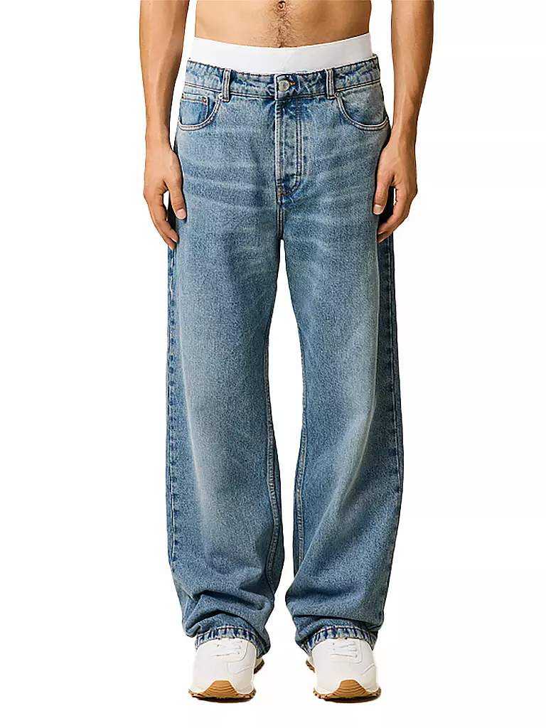 AMI PARIS | Jeans Large Fit | blau
