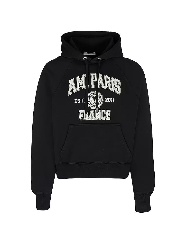 AMI PARIS | Kapuzensweater - Hoodie | schwarz