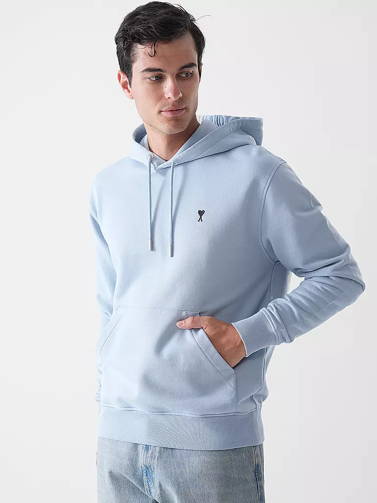 AMI PARIS | Kapuzensweater - Hoodie | hellblau