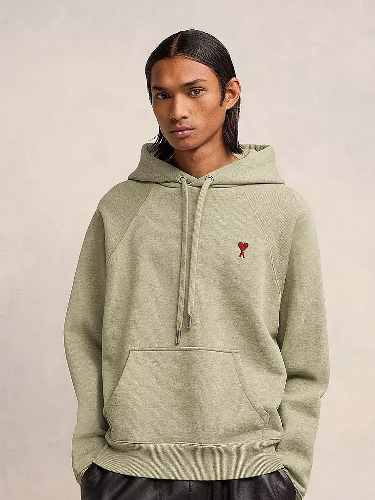 AMI PARIS | Kapuzensweater - Hoodie | hellgrün