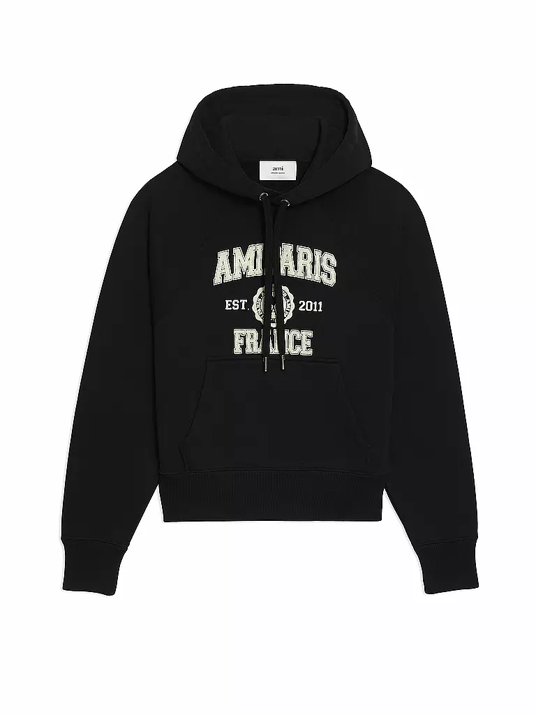 AMI PARIS | Kapuzensweater - Hoodie | schwarz