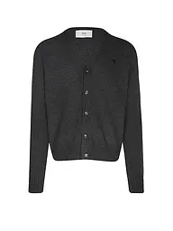 AMI PARIS | Kaschmir Cardigan | Grau