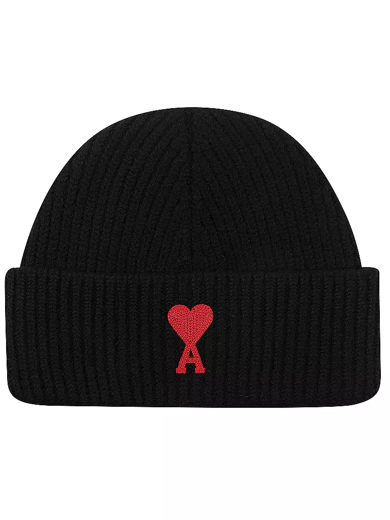 AMI PARIS | Mütze - Haube AMI DE COEUR | schwarz