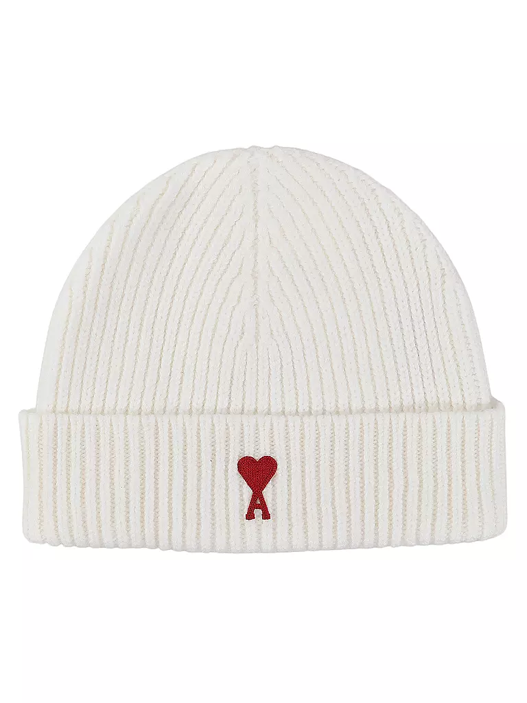 AMI PARIS | Mütze - Haube AMI DE COEUR | creme
