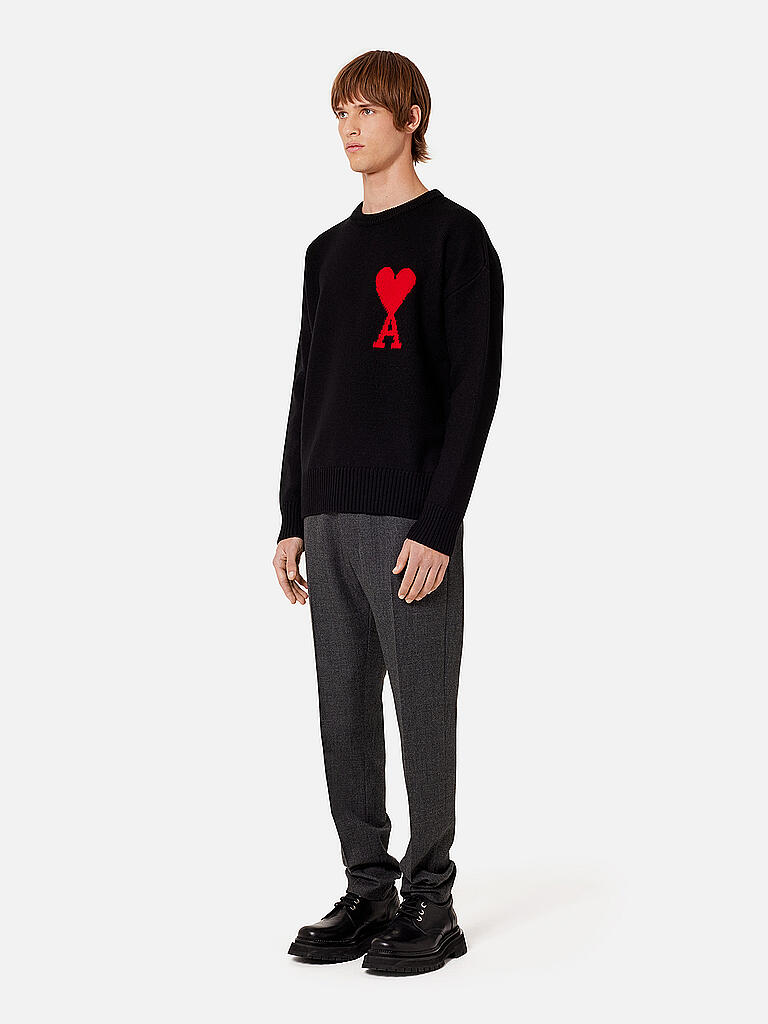 AMI PARIS | Pullover AMI DE COEUR | schwarz