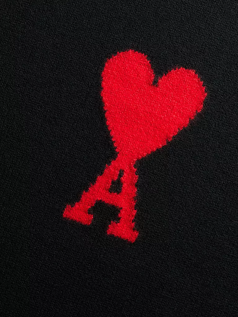 AMI PARIS | Pullover AMI DE COEUR | schwarz
