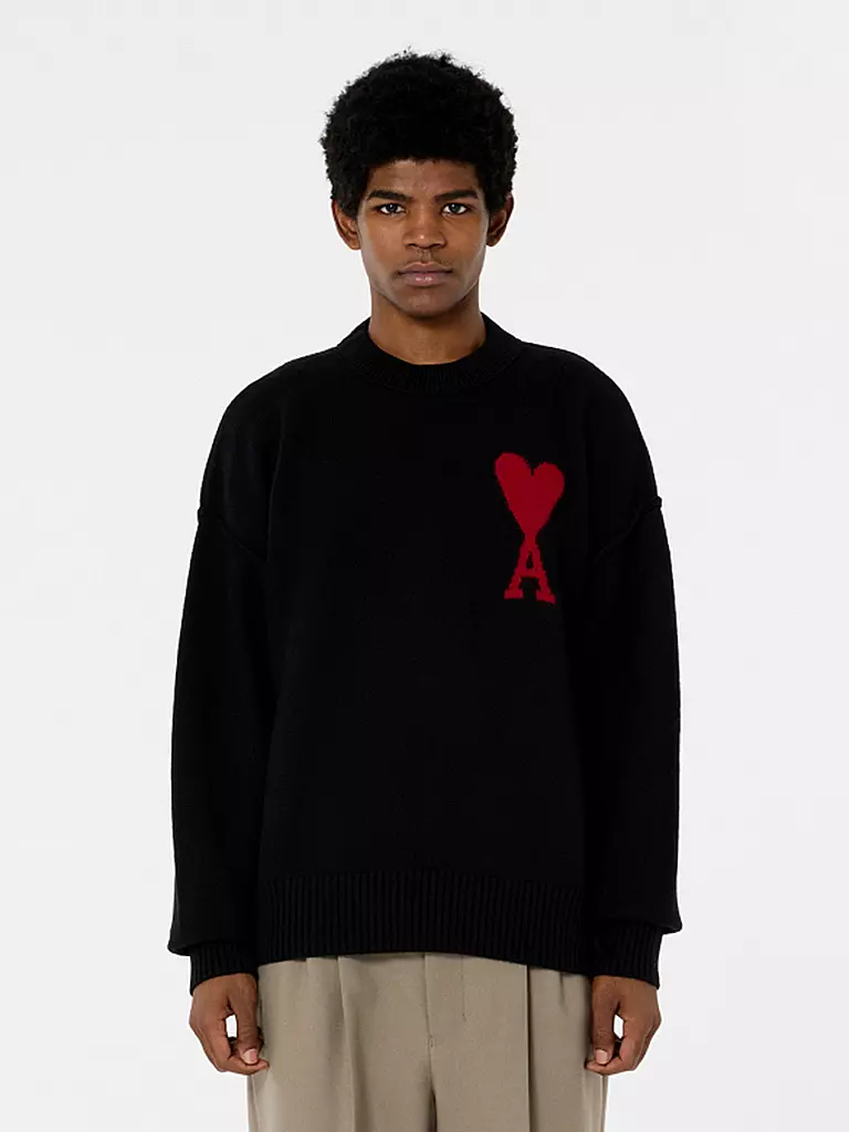 AMI PARIS | Pullover | schwarz