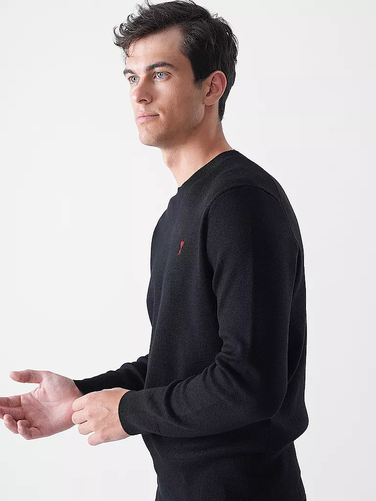 AMI PARIS | Pullover | schwarz