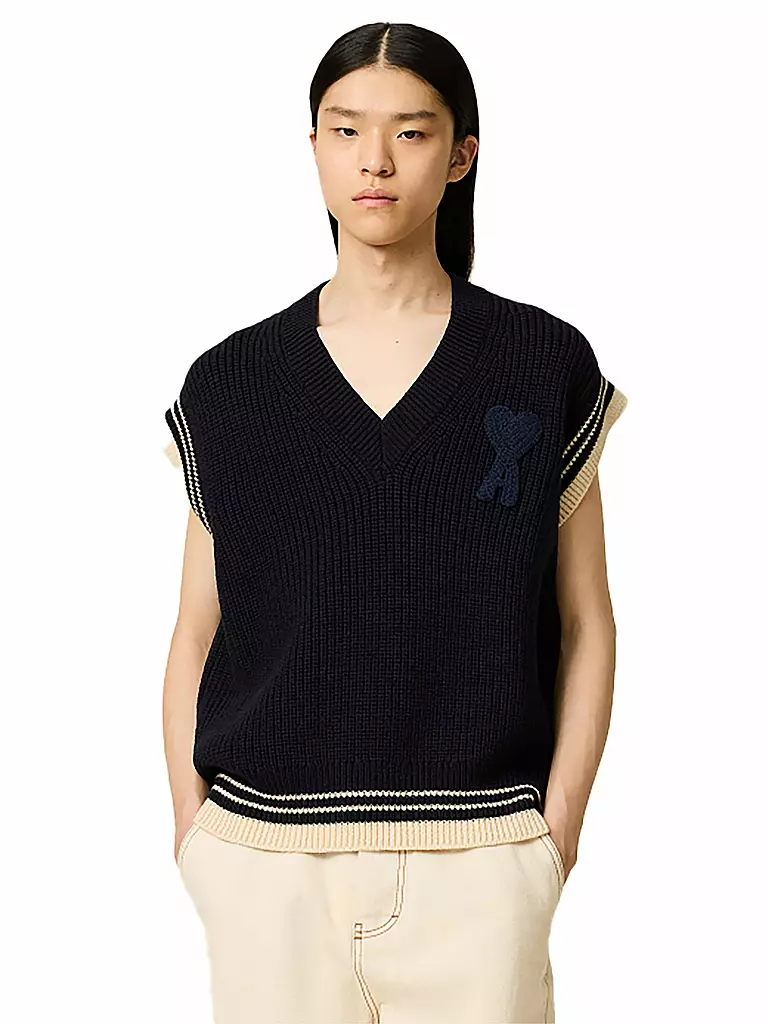 AMI PARIS | Pullunder | creme