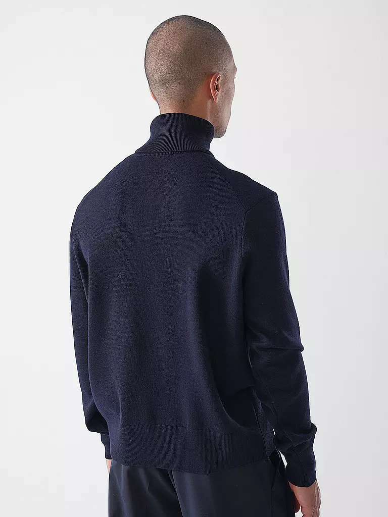 AMI PARIS | Rollkragenpullover  | dunkelblau