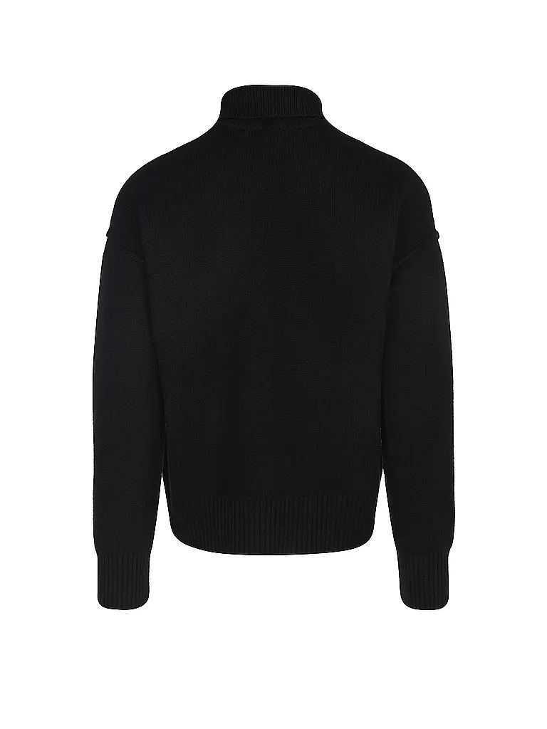 AMI PARIS | Rollkragenpullover  | schwarz