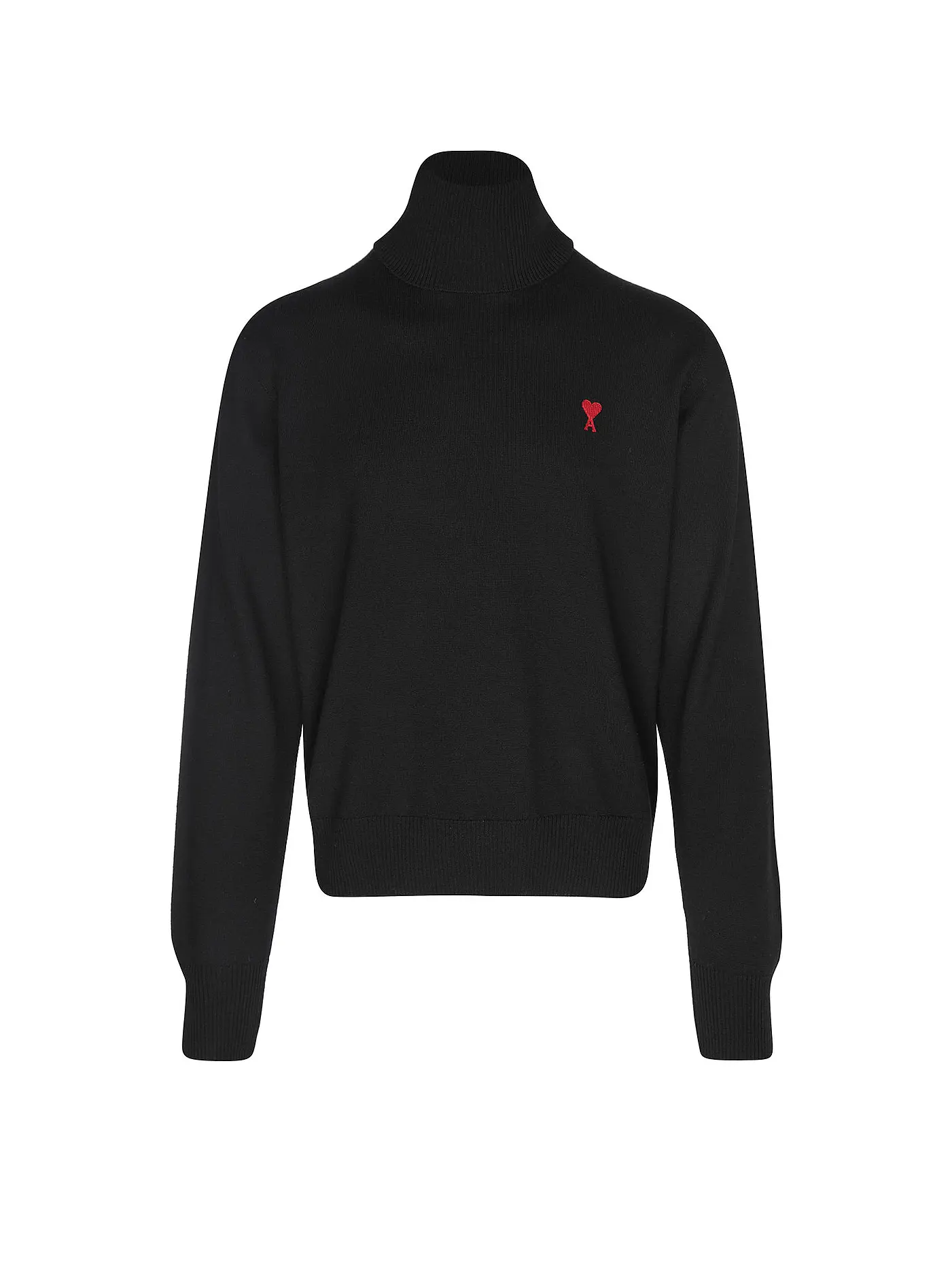 AMI PARIS | Rollkragenpullover | schwarz