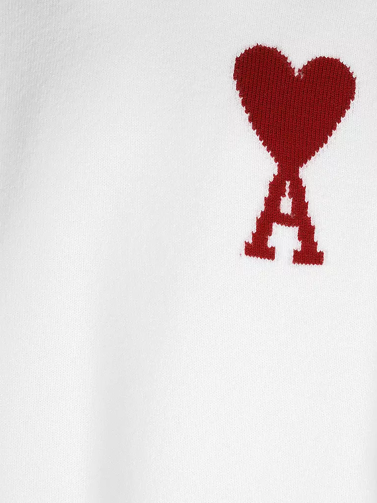 AMI PARIS | Rollkragenpullover | weiss