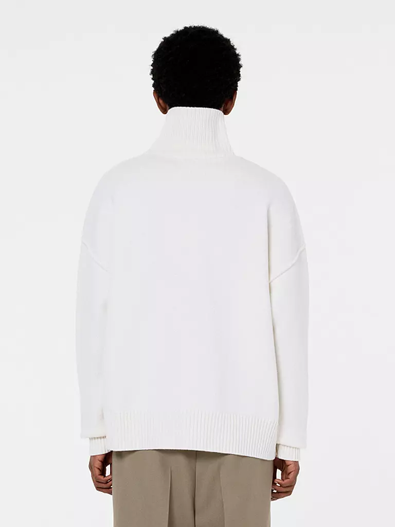 AMI PARIS | Rollkragenpullover | weiss