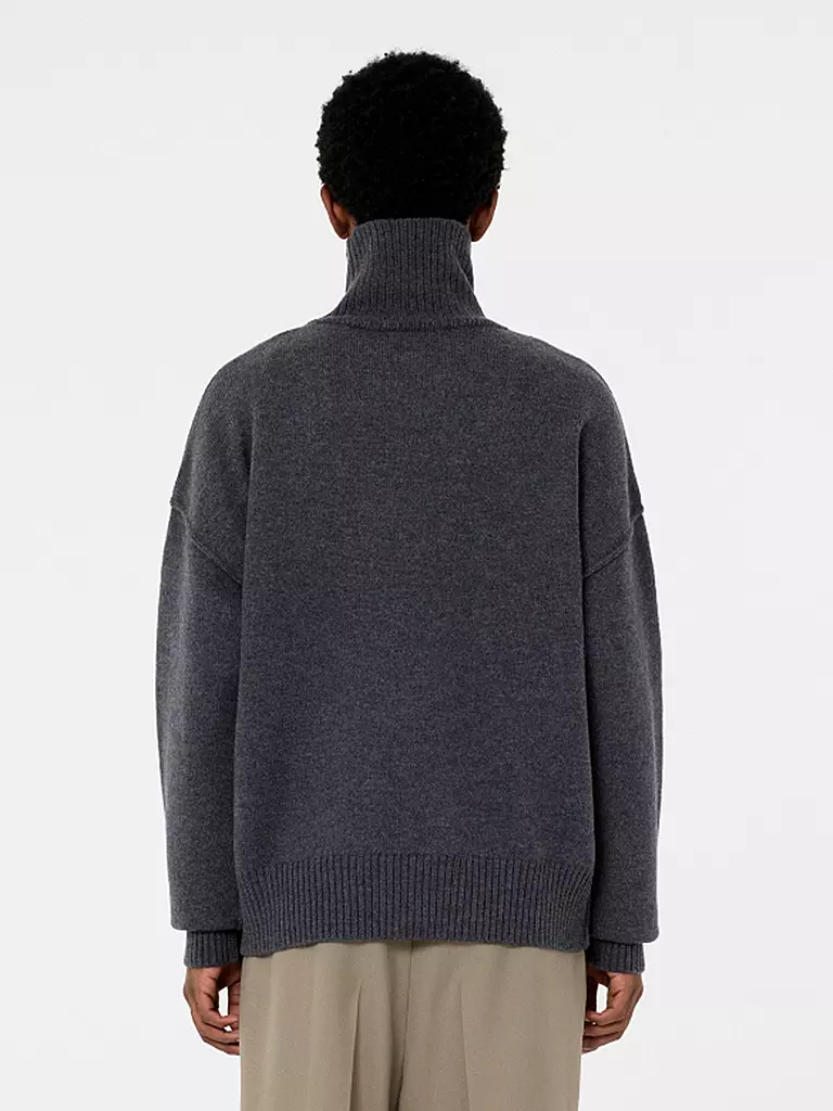 AMI PARIS | Rollkragenpullover | grau