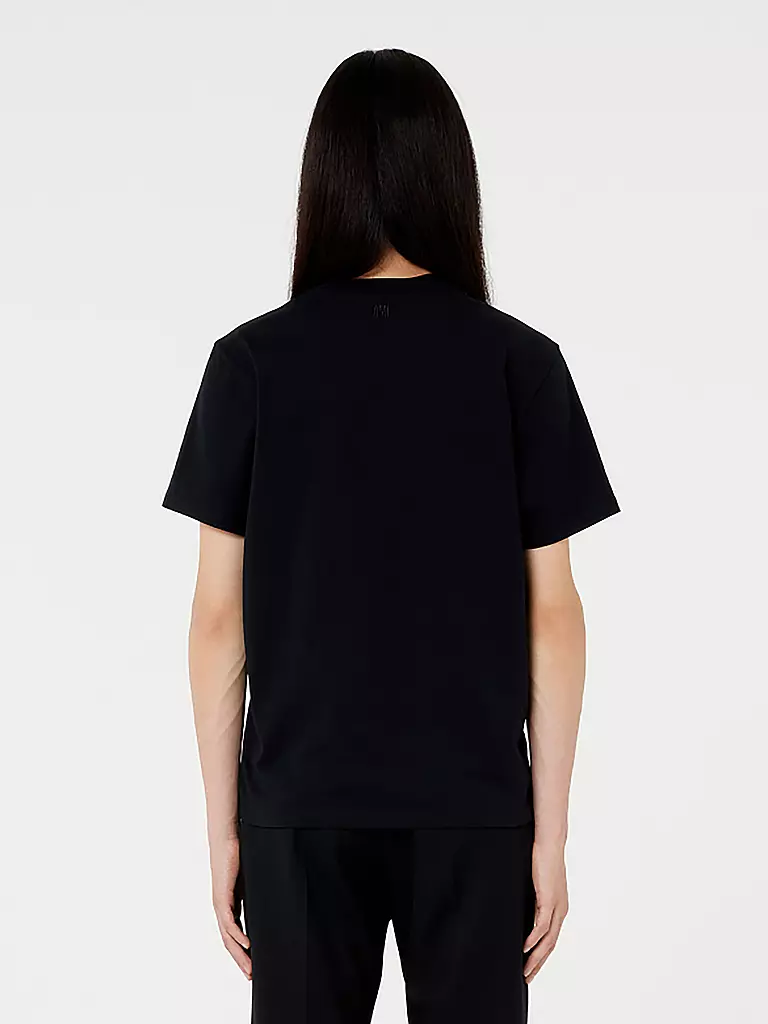 AMI PARIS | T-Shirt AMI DE COEUR | schwarz