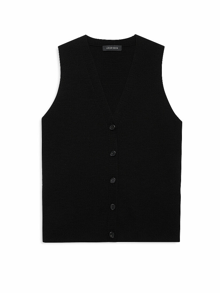 ANINE BING Gilet  schwarz | M