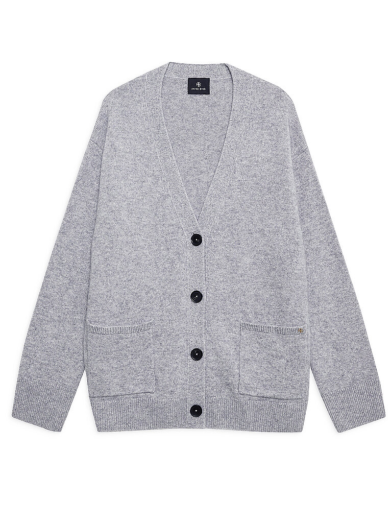 Kaschmirjacke JACKSON grau M damen
