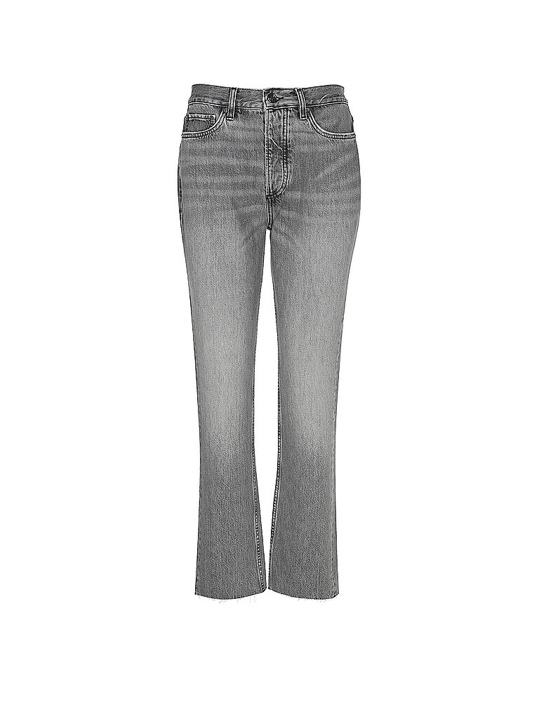 Jeans Flared Fit BRUNO grau 28 damen