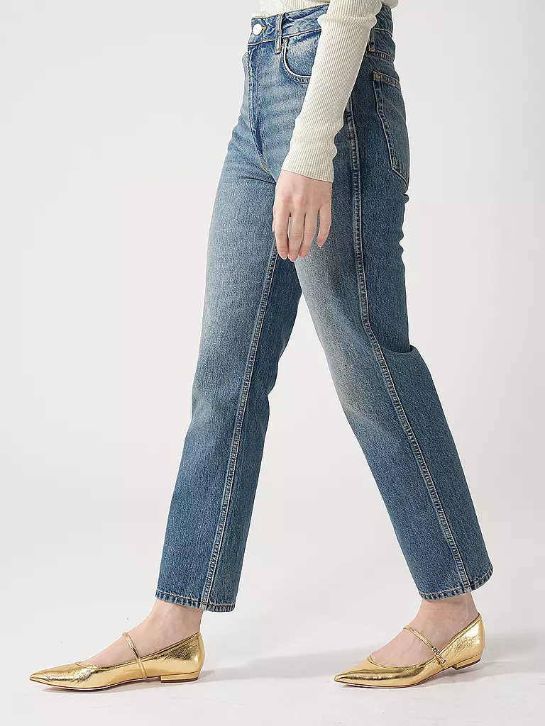 ANINE BING | Jeans Straight Fit | dunkelblau