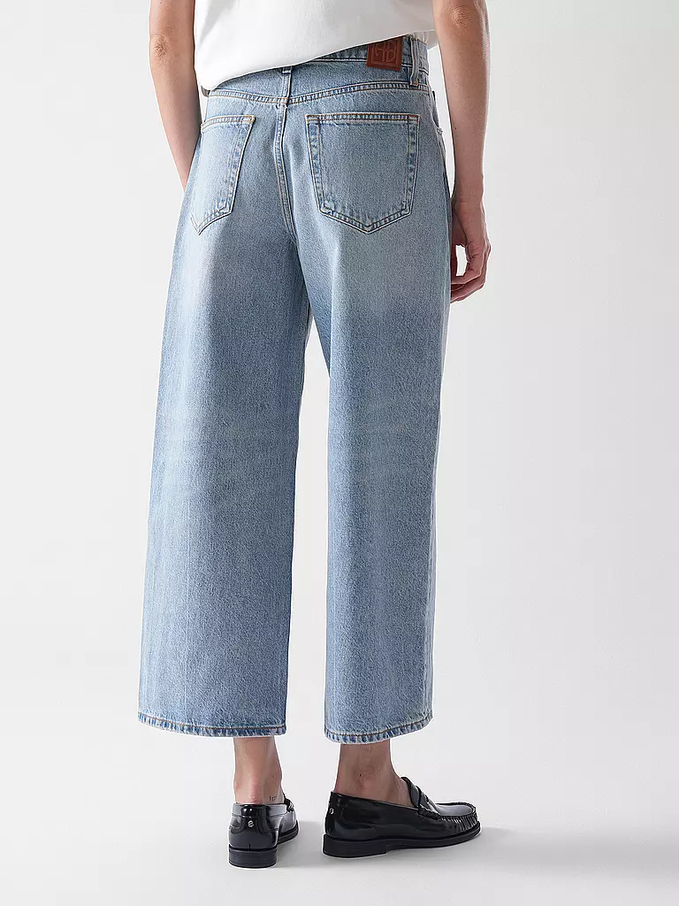 ANINE BING | Jeans Wide Leg 7/8 HEATH | blau