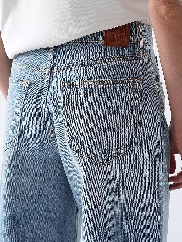 ANINE BING | Jeans Wide Leg 7/8 HEATH | blau