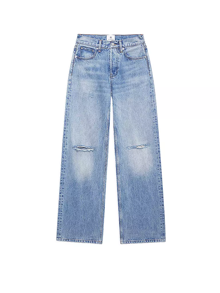 ANINE BING | Jeans Wide Leg HUGH JEAN | blau