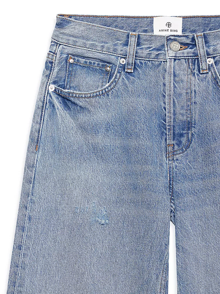 ANINE BING | Jeans Wide Leg HUGH JEAN | blau