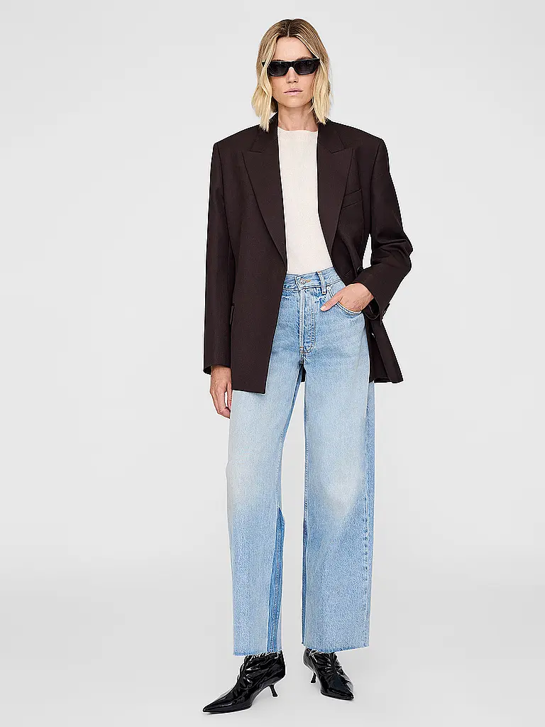 ANINE BING | Jeans Wide Leg MANON | blau