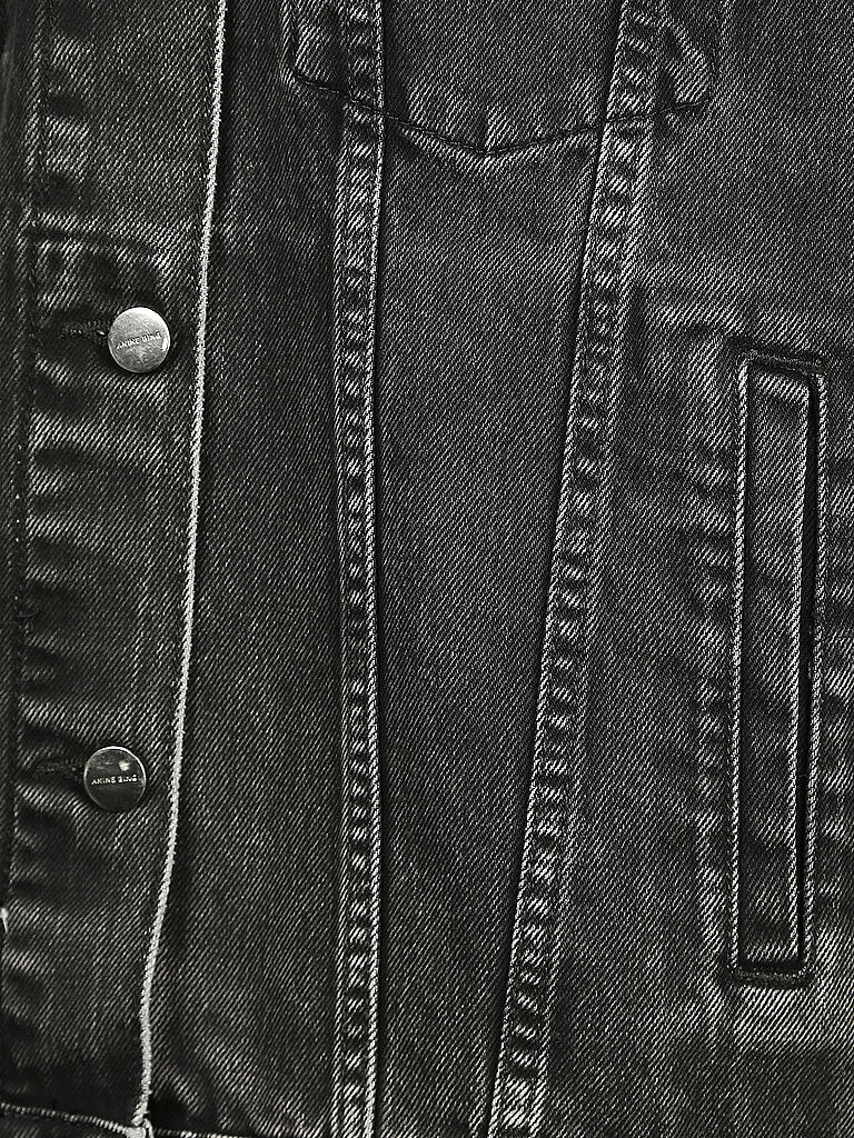 ANINE BING | Jeansjacke Oversized Fit | schwarz