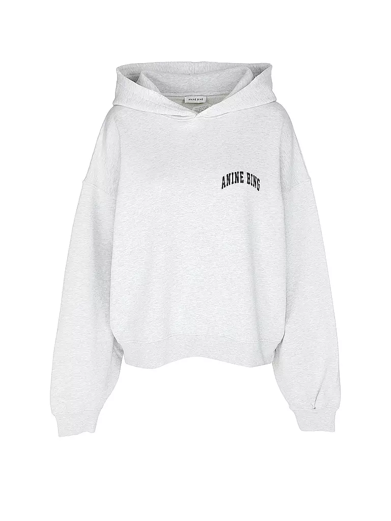 ANINE BING | Kapuzensweater - Hoodie ALEC | hellgrau