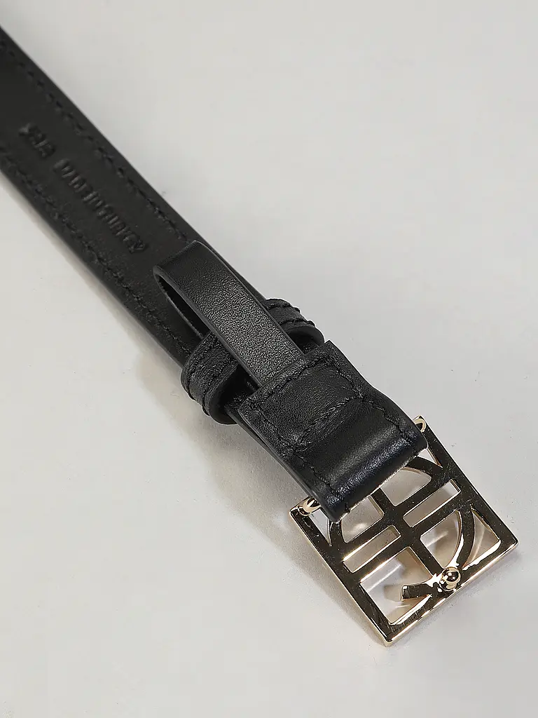 ANINE BING | Ledergürtel | Schwarz