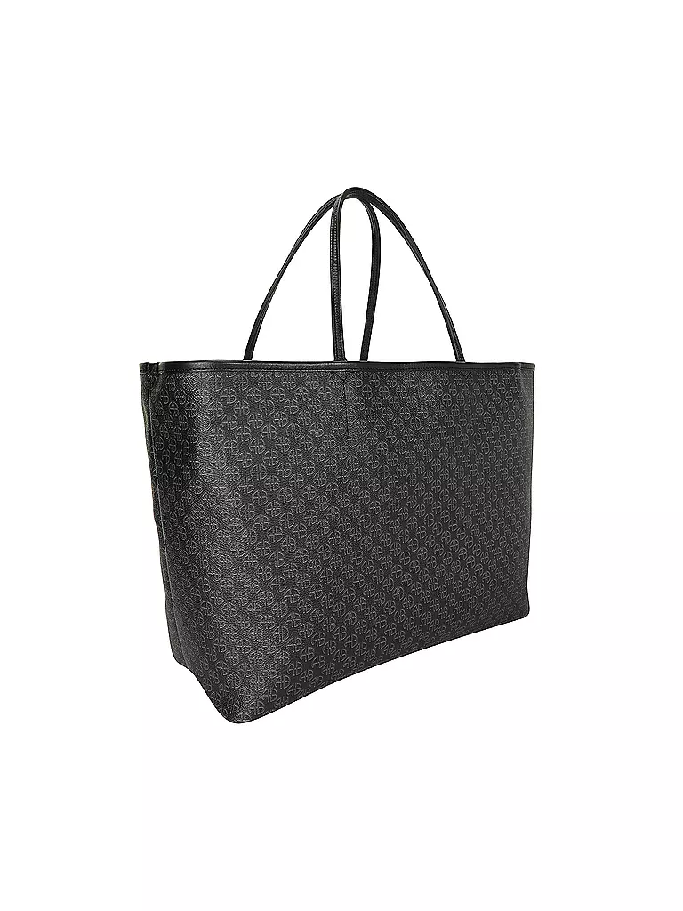 ANINE BING | Ledertasche - Tote Bag EMMA | schwarz